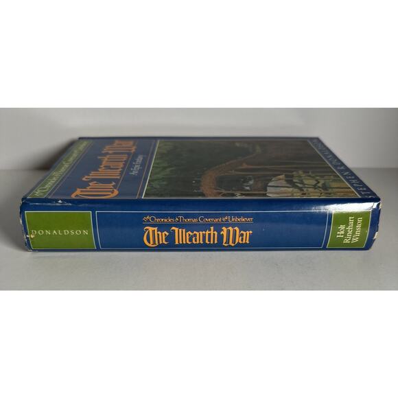 The Illearth War (1977) by Stephen R. Donaldson 1st HCDJ BCE - Picture 3 of 11